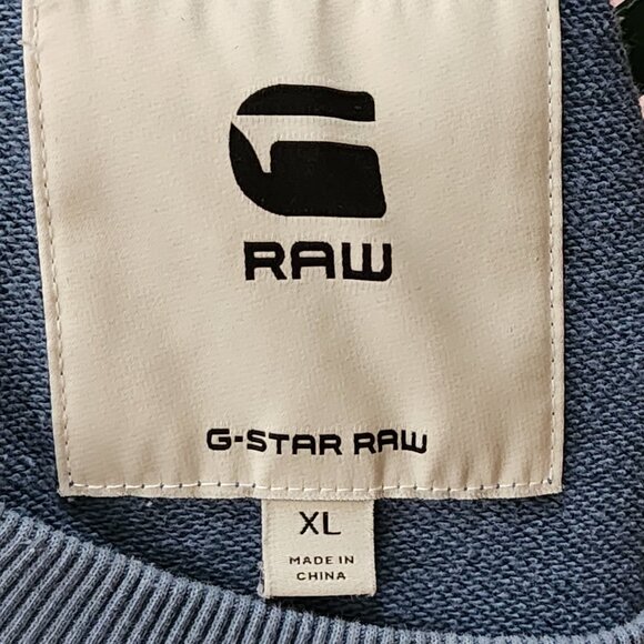 G-Star Raw Record Reel Graphic Print Crewneck Sweatshirt - Picture 4 of 6